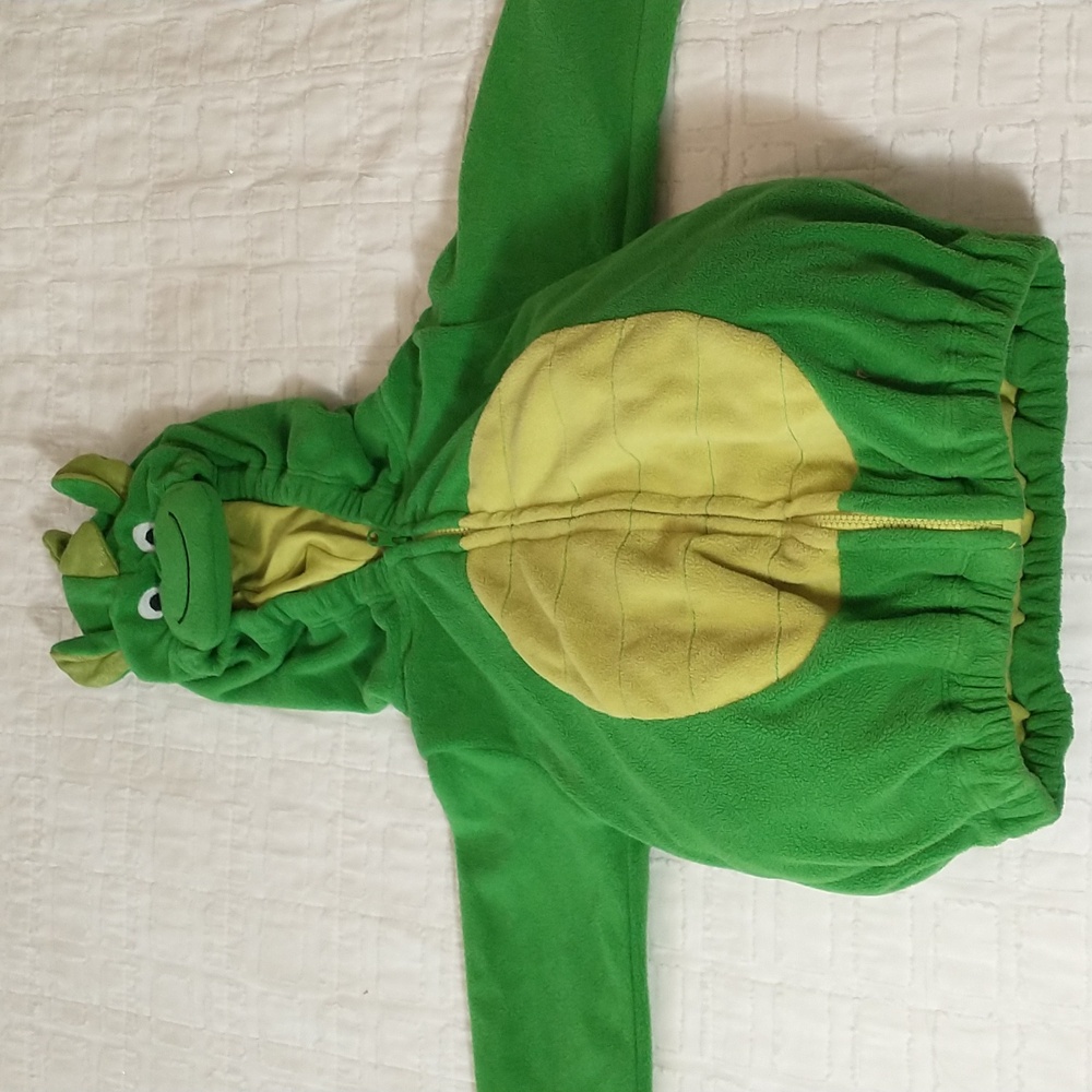 Dragon Halloween Costume, Carter's Size 12 Months, Fleece Hoodie Zip Up‎
